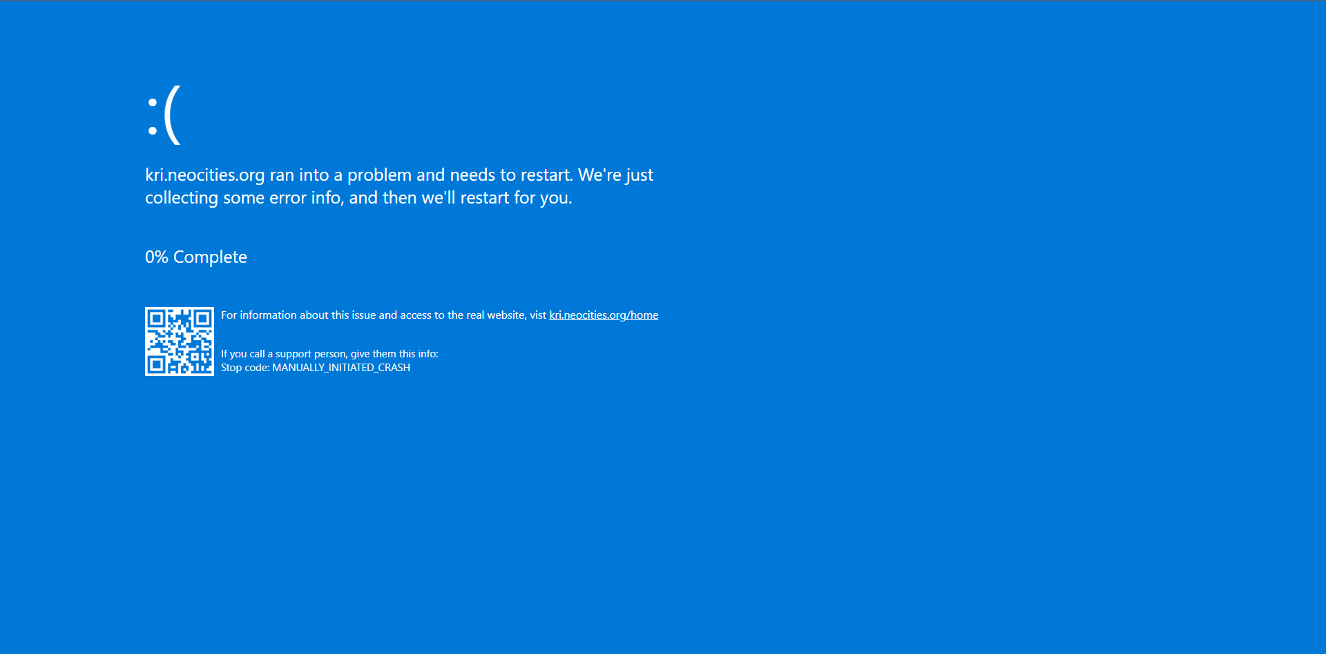 Kri's BSoD